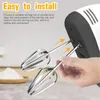 Frullatore manuale per impasti Mini 7 velocità Frullatore per alimenti Robot da cucina portatile multifunzionale Utensile per miscelatore elettrico automatico da cucina 240106