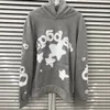 Spindelrosa sp5der hoodies unga tröjor streetwear thug 555555 ängel hoody män kvinnor 11 web pullover snabb väg