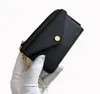 Mulheres carteira de couro genuíno mini zippy organizador carteira moeda bolsa cinto charme chave bolsa pochette accessoires com caixa