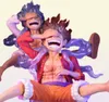 Anime manga 17cm anime en bit figur luffy redskap 5 action figur sun gud luffy nika pvc action figurstaty samlarobjekt modell6928263