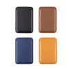 2024 PU Magnetic Mobile Phone Accessories Leather Wallet Magnet Phone Pouch Case Card Holder For Iphone 11 12 13 14 15 Pro Max card Bag