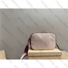 Popularny luksusowy designerski torebka torba z kamerą torby na ramię na ramieniu Crossbody Torka portfel Mieszane szwy Regulowany pasek na ramię