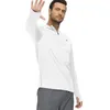 T-shirt da uomo a maniche lunghe UPF 50 Protezione solare con cappuccio Pesca all'aperto Escursionismo Protezione solare leggera ad asciugatura rapida Top 240106