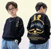 Pullover Toddler Baby Cartoon Rabbit Sweatshirts Autumn Children Long Sleeve Tops Orange Black Korean Kids kläder 8 till 12 år 28559151