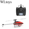 Wltoys xk k110 upgrade k110s radio contorl drone 2.4g 6ch 3d 6g Motor sem escova RC RC Quadcopter Remote Control Airplane 240106