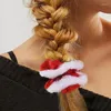 Pacote de grampos de cabelo com 5 elegantes suportes para férias, anéis de faixas de Natal C9GF