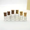 3 ml 6 ml 12 ml arabiska arabiska oud olja parfymflaska med attar parfymglasflaska