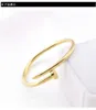 Designer Cartres Armband 18K Rose Gold Nail Opening Card Home Diamond Free Armband Personlighet Q04Z J261