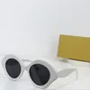 Nieuwe mode-design zonnebril in boogvorm 40125U groot acetaatframe trendy en avant-gardistische stijl high-end outdoor UV400-beschermingsbril