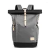 Backpack Roll Top Backpacks For Men Women 15.6 Inch Laptop Business Casual Sport Waterproof Travel Bag Teenager