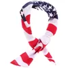 Галстуки-бабочки мужские нагрудные квадратные шейные шарфы для волос повязка на голову для платка с принтом флага