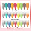 Nail Glitter Chunshu Bradient Powder Neon Pubment Tradual Patting Chrome Parings for Nails Art Manicure Decoration Tools 9co DIY