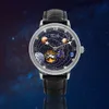 Ny lyxutrymme Fashion Watch Lysande vattentät klocka Earth Dial Automatic Watch