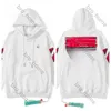 Off White Hoodie for Man Shirt 1 1 Dupes Reps Jumper Hoody Pull Long Sleeve Polo Women Full Y2k Zip Up Mens Designer Hoodie Felpa Hoodies Sweatshirt Coat A1B7