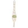 Garden Decorations Exquisite Workmanship Bohemian Hanging Basket Cotton Rope Material Office For Home Weddings Corridor