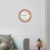 Relógios de parede pássaro que canta decoração de relógio pendurado para paredes de escritório de prateleira