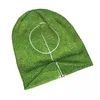 Basker fotbollsplan 9 varm stickad mössa mode motorhuv hatt höst vinter utomhus beanies hattar för män kvinnor vuxna