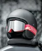 Rockbros Pochromic Ski Goggles Antifog Double Leaer Snowboard Glasses WindProof Winter Seyewear Motor Sungrasses 240106