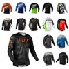 2024 T-shirt de mode Costume de vélo de montagne Foxx T-shirts pour hommes Motocross Mountain Enduro Vélo Moto Descente Femmes Hommes Cyclisme VTT Chemises BMX