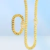 Mode hiphop män halsband kedja guld fylld trottoark kubansk lång halsband länk män choker manliga kvinnliga collier smycken 61 cm 71cm5206908