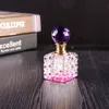 Bouteille de luxe en verre cristal de 3ml, bouteille de parfum au design unique