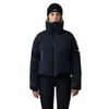 Wintermantel MACKAGES Pufferjacke Damen Brot Daunenjacke Damen Kurz Stehkragen verdicken Ein hochwertiger Damenmantel 635