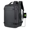 Backpack 40L Expandable Travel Man USB Charging Large Capacity Business Water Resistant Durable 17 Inch Computer