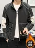 Men's Jackets 2024 Spring And Autumn Fatty Large Size Loose Zipper Jacket National Trend Chic Top Fried Street Fashion