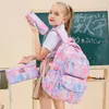 Sacs d'école sac à dos pour enfants filles avec boîte à déjeuner adolescents sacs à livres ensemble cartable étanche pour enfants Mochilas