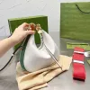 Bolso de hombro para mujer Hobo Half Moon Croissant Bolsos de diseñador Flor vieja Lona de cuero Bolsos de mano de moda vintage Bolsos cruzados