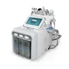 6 I 1 Hydra Dermabrasion Aqua Peel Clean Hud Care Bio Light RF Vakuum Ansiktsrengöringsmedel Hydra Syre Jet Peel Machine Water411