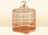 Большой диаметр 45 см Myna Carred Dragons Большая молочница Bird Cage Bamboo9534511