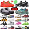 KOBES 6 EYBLリバースグリンチバスケットボールシューズKOBES 8 HALO VENICEBENICEMAMBA MEN BIG STAGE CHAOS 5 Protroすべてのスターマンバシタトレーナーがスニーカーをスポーツした場合