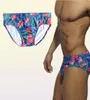 Men039s roupa de banho 2021 maiô deslizamento cuecas praia natação briefs para o mar azul flores shorts maiô homem roupas3348501