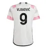 Juventus Soccer Jerseys 23 24 25 Yildiz Vlahovic Player McKenie T.Weah Gatti Bremer Danilo Rugani Cerri Locatelli Football Shirt 2023 2024 Zestaw mężczyzn i dzieci Unifor