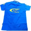 Authentieke speciale aanbieding gratis verzending Fuji Subaru Wrc raceshirt met korte mouwen Team Edition 8