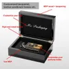 Recyclable Custom Design Creative Luxury Piano Mdf Lacquer Packaging Gift Box Arab Leather Wooden Perfume Box