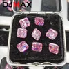 2023 DJMAX Rara principessa taglio pietra sciolta placcato rosa certificato forma multipla diamante ovale smeraldo 240106
