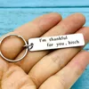 Keychains Thankful For You Friendship Keychain Gifts Thanks Giving Friend Thank Gift