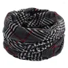 Bandanas vinterring halsduk för män varma halsdukar mjuk fleece dubbel lager stickad nack varmare skidmask kashmir unisex