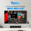 Tanix Android 10 TV Box 2.4G WiFi 4KグローバルメディアプレーヤーTX1 2GB 16GB