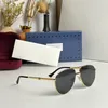 Designer de moda oval armação de metal óculos de sol para mulheres lentes de letras de luxo para homens retrô extra grandes óculos de sol top de linha caixa de embalagem original GG1440