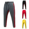 Pantalons pour hommes Mode Pantalons de Survêtement Taille Élastique Vêtements De Sports Perméables Bande Latérale Mâle Gymnases Pantalon Homme Vêtements