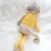 Jouets en peluche de singe mignon nés Baby Cadeaux Sécurité Councille de sécurité Tournette en peluche douce APPEET TOUEUX ACCOMPAGNE SEMBRANT 240106