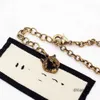 Designer Necklace New Hiphop Vintage Metal Chain Chokers Necklaces for Women U Shape Chain Punk Jewelry Gothic Colliers