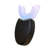 Sbiancamento dei denti Kit di sbiancamento dei denti con luce blu Dispositivo elettrico intelligente Vibrazione ad alta frequenza per strumento di pulizia dentale355