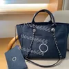 Avondtassen, strandtassen met denimborduursel, handtassen, luxe designer schoudertassen, crossbodytassen voor dames, portemonnees met canvas glitter schouderbanden, messenger bags