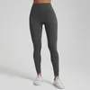 Solid Color Front midja V Yoga Legging Women Compression Support Soft Gym High Sport Pant Tight Comprehensive Training Jog 240106