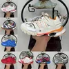 Top Quality Women Mens Track 3 3.0 Casual Shoes Retro Black White Pink Foam Red Blue Dress Sneakers Platform Brand Oversized Bottoms Tracks Runners Leather Trainers