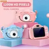 X2 Children's Camera Highdefinition Mini Digital يمكن أن تأخذ مقاطع فيديو POS صغيرة DSLR هدية 240106